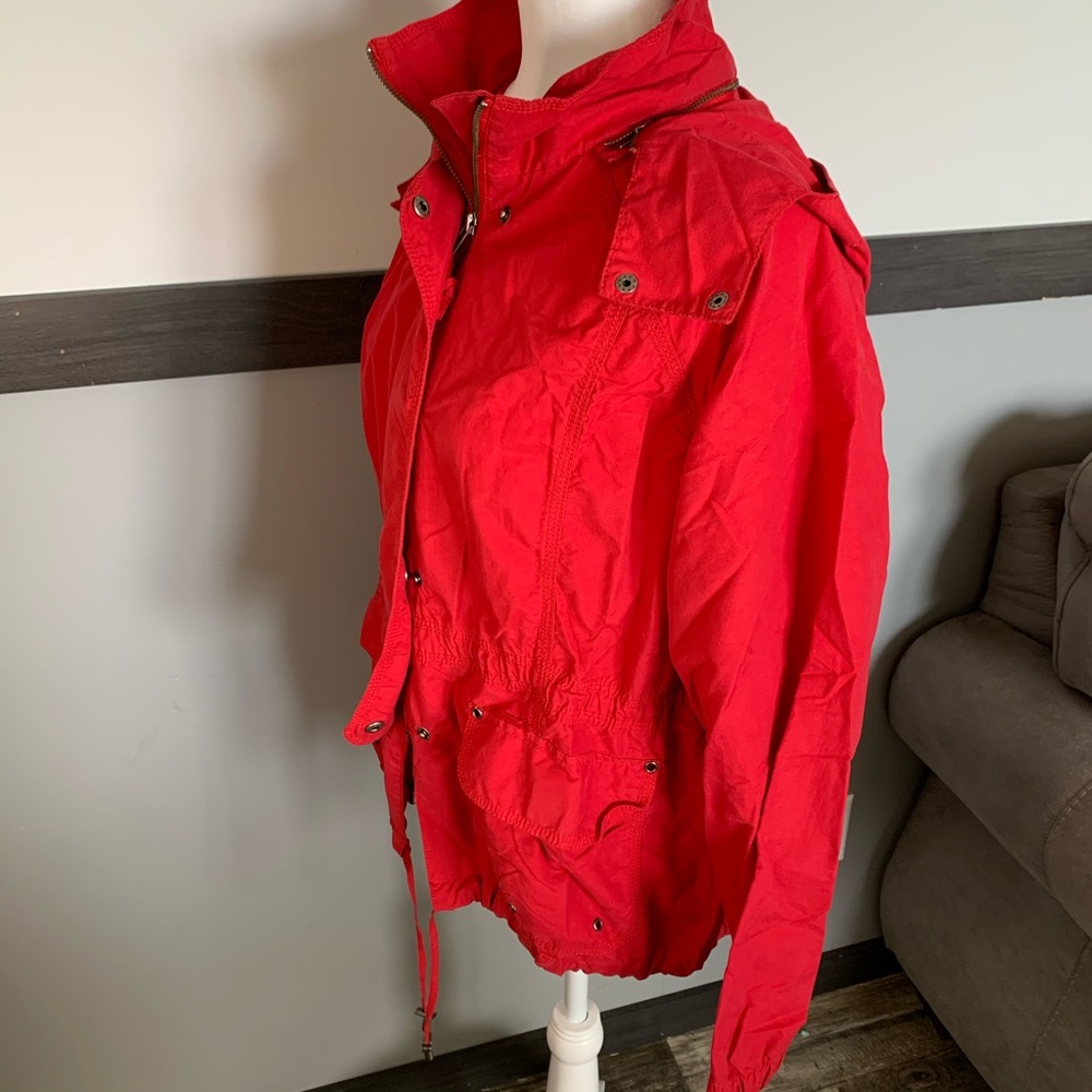 CARIBBEAN JOE Petite red jacket size PXL - Picture 5 of 13